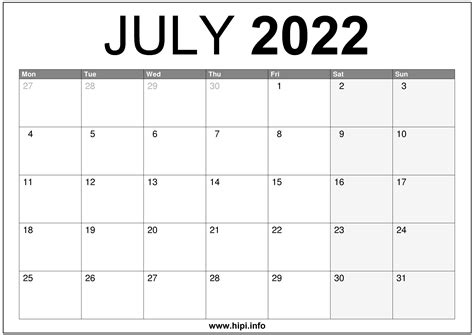 july 2022|july 2022 uk calendar.